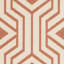 Tapis intérieur / extérieur beige / terre cuite Arneshia-20794437