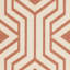 Tapis intérieur / extérieur beige / terre cuite Arneshia-20794439
