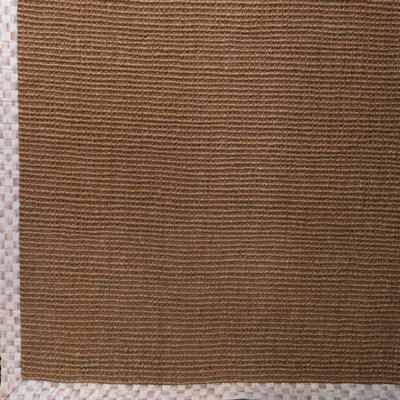 Mocha Check Chunky Jute Rug
