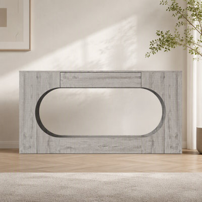 Console en bois avec tiroir, table d'entrée