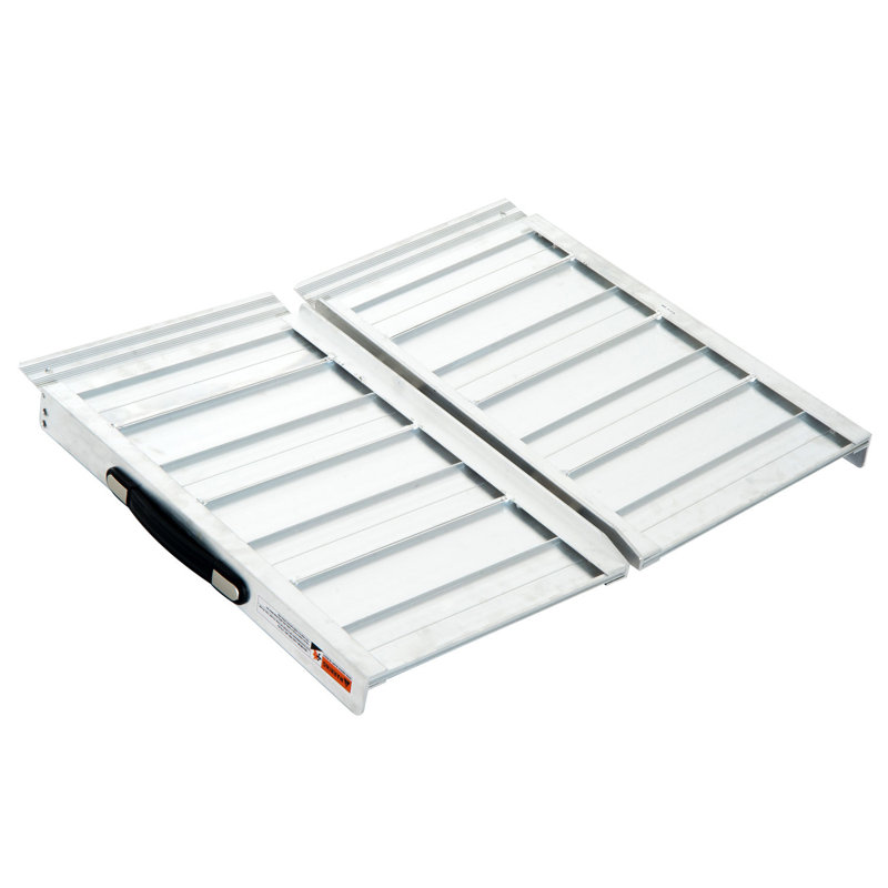 HomCom Metal Foldable 27.56'' L Threshold Ramp
