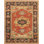 Serapi Hand Knotted Wool Geometric Area Rug in Navy