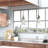 Shameka Steel and Glass 1-Light Single Bell Pendant with Adjustable Hanging Height-2141688054