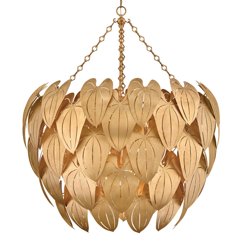 Fredrick Ramond Camille Large Chandelier, 12 Lights