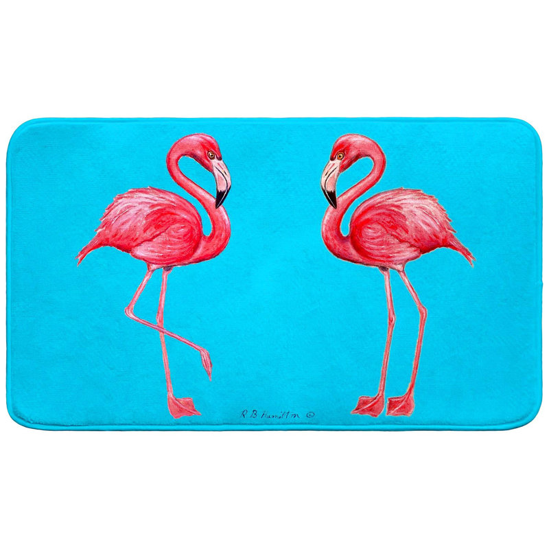 Tapis de bain Eddie's Heron, L 30 po x l 18 po