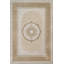 Tapis beige lavable à la machine antidérapant