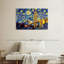 Impression sur toile Golden Gate Bridge Starry Night-47067453