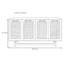 Buffet de style art moderne