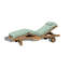 Quincy Outdoor Teak Chaise Lounge-491079028