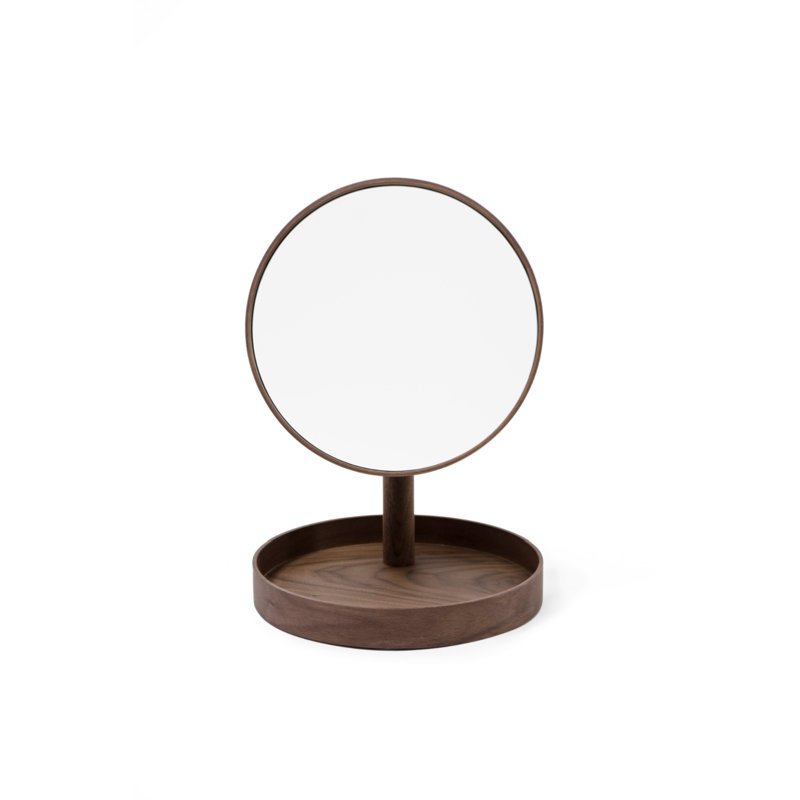 Miroir de coiffeuse Look, Chêne foncé