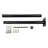 Outdoor Lamp Post With Cross Arm, Split Street Light Pole, Outdoor Lamp Post For Driveway, Pathways, Front Yard-1967881484