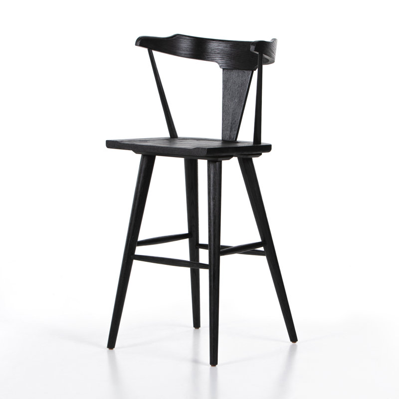 Tabouret de bar Ripley, Tabouret de bar (siège d'une hauteur de 29 po), Chêne noir