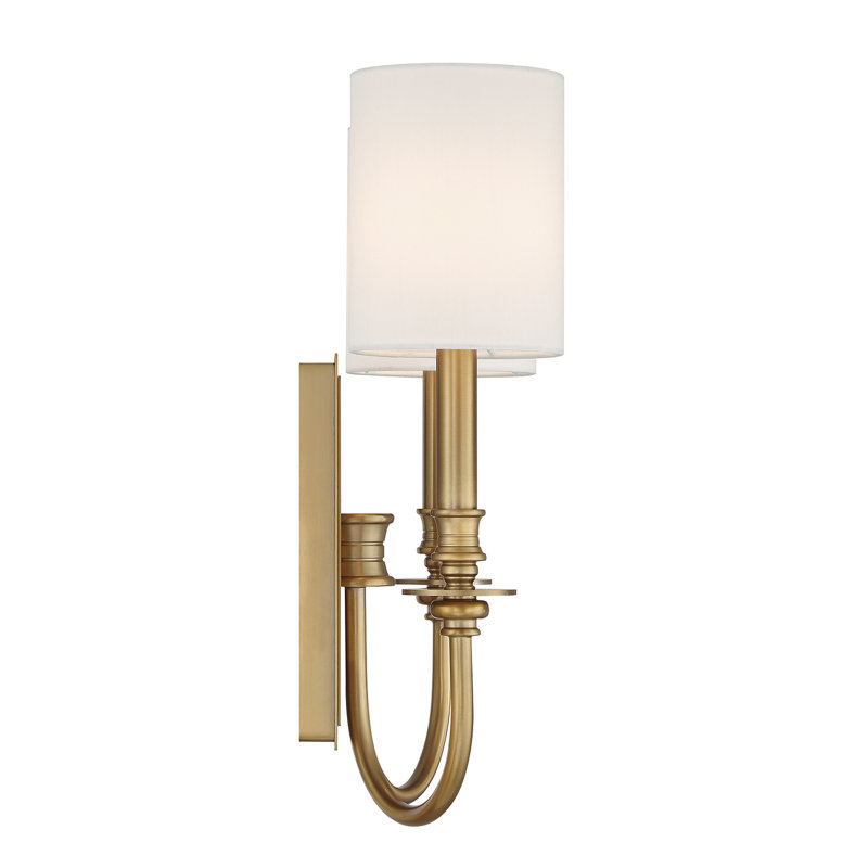 Hammons 2 Light Aged Brass Sconce