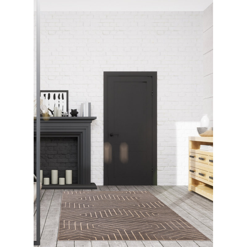 Hockman Grey Rug 4'11" x 7'9"