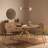 Bayah 70.8" Oval Solid Rubber Wood Dining Table-1943784070