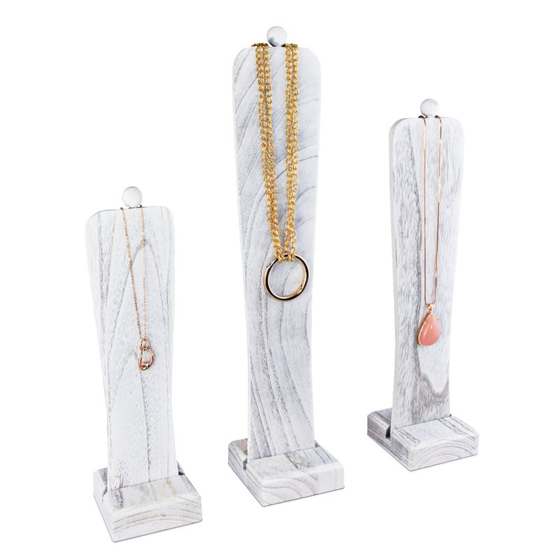 Wood Jewelry Stand