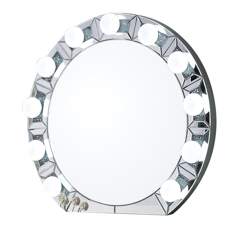 Indre Round Accent Wall Mirror