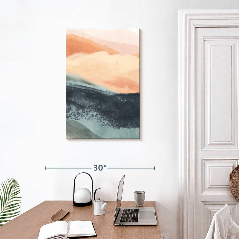 Avery Dark Soft Waves II, 30" H x 20" W