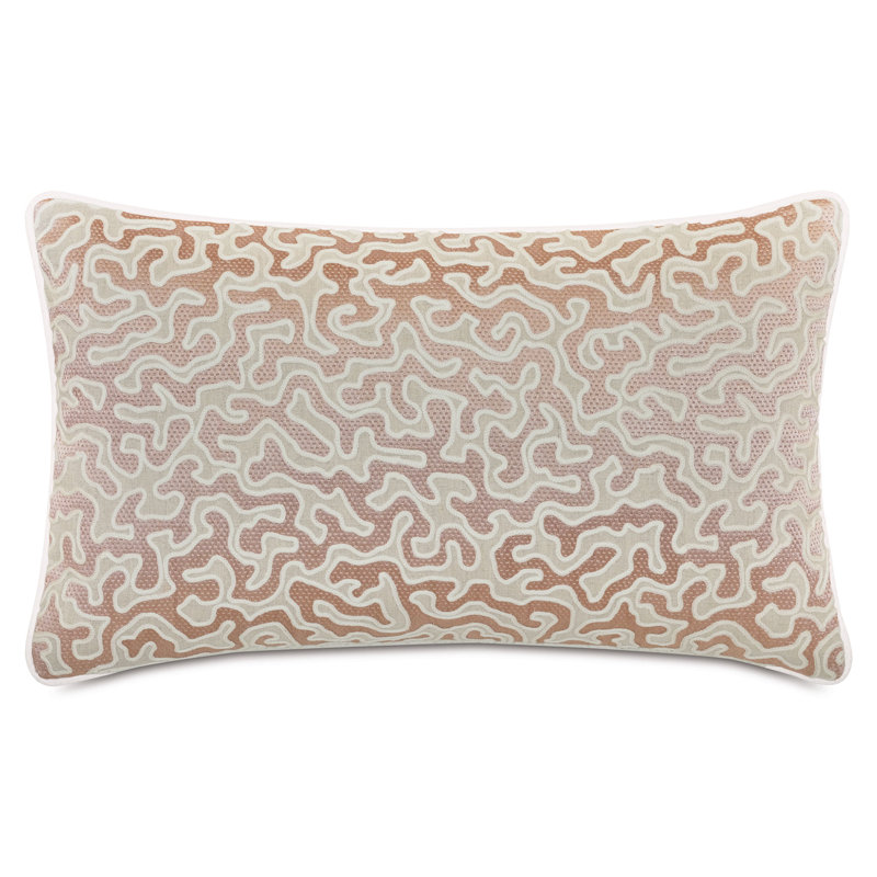 Emmeline Abstract Decorative Pillow,  Rectangle 13"H x 22"W