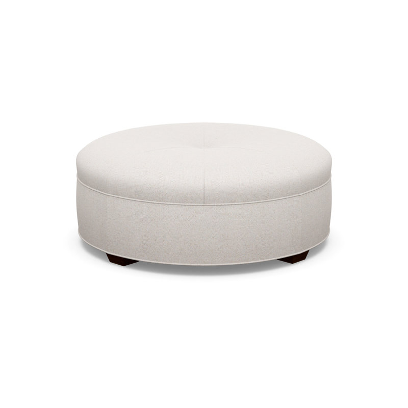 Round Ottoman, 8240-70, Walnut