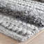 Zhara Stripe Grey Handwoven Performance Rug-1817319045