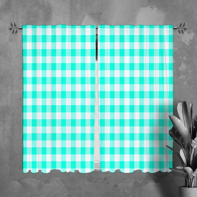 Paire de rideaux obscurcissant en polyester Tanajah, L 40 po x L 61 po