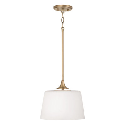Luminaire suspendu simple 1 lumière Empire