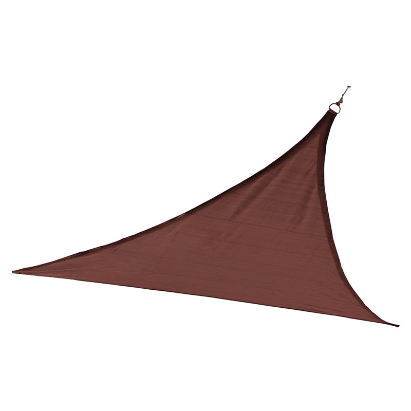 Toile d'ombrage triangulaire robuste 12 pi