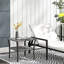 Table d'appoint d'extérieur en rotin avec tablette de rangement-1644623977