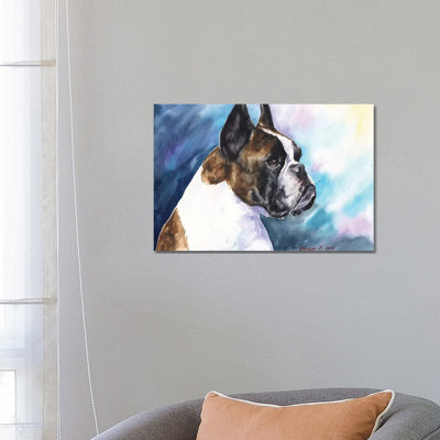 Boxer by George Dyachenko - Wrapped Canvas Painting
