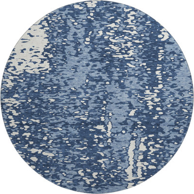 Premium Machine Washable Prisco Denim Rug