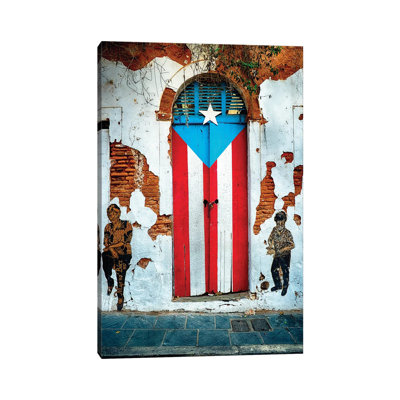 «Puerto Rican Flag Door» - Impression