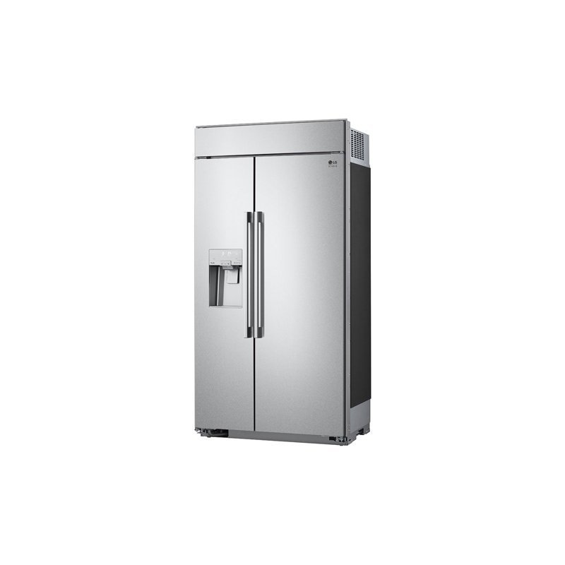 42" Width Counter Depth Side by Side 25.6 cu. ft. Smart Refrigerator