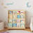 4-Tier Kids Bookshelf, Toddler Book Display Shelves-1745444495
