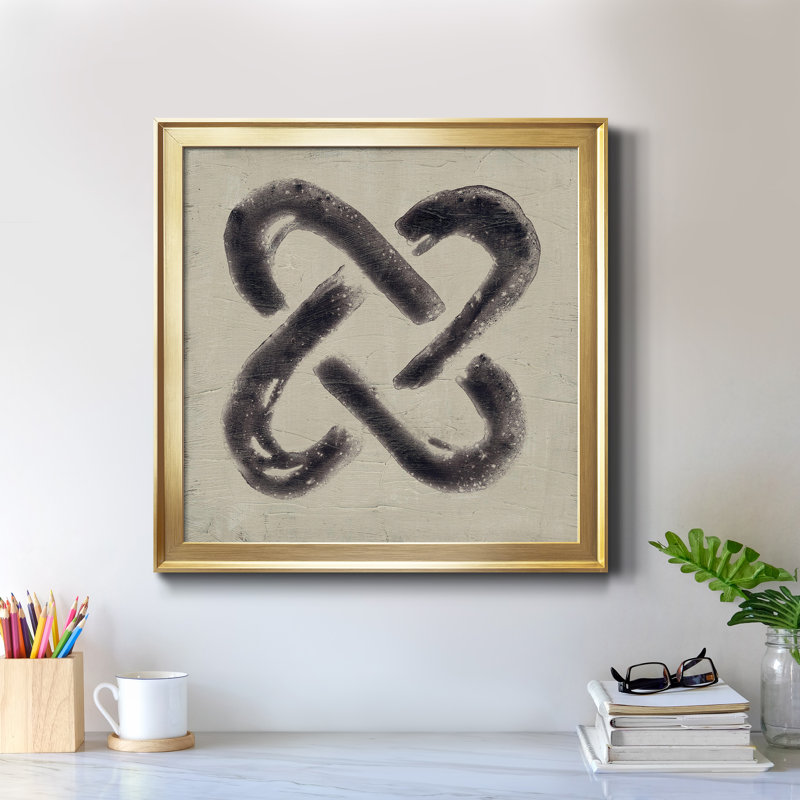 Impression encadrée The Seven Principles I-Premium - prête à être accrochée, H 26,5 po x l 26,5 po x P 1,5 po, Pas de tapis