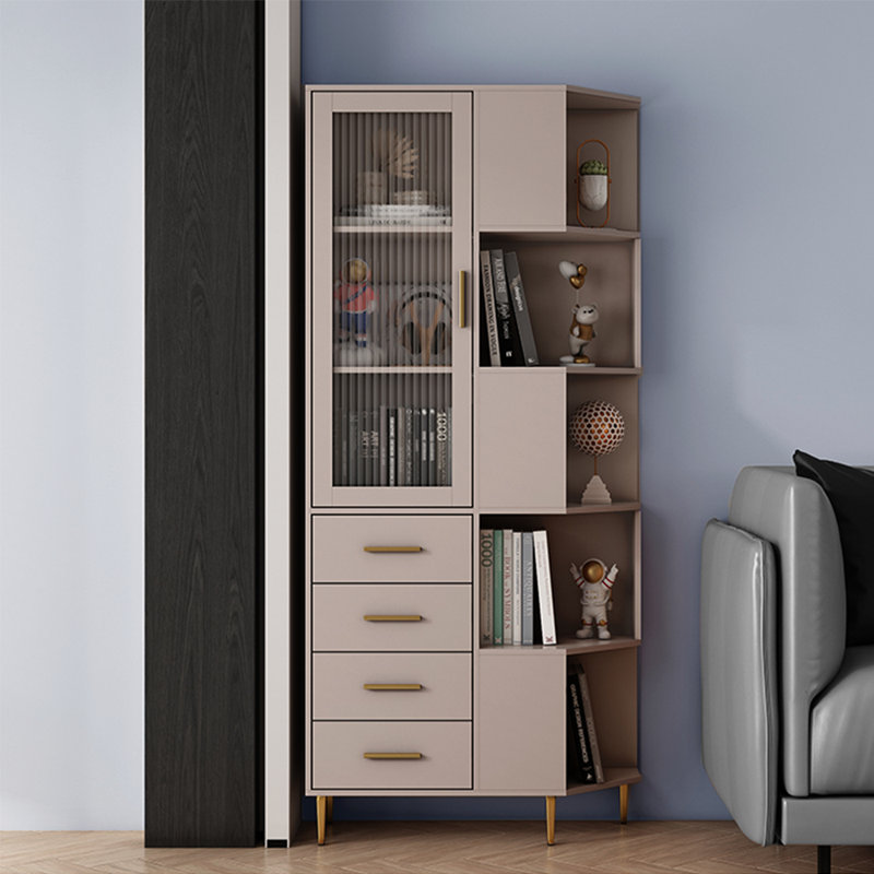 Bibliothèque de style moderne, Gris clair