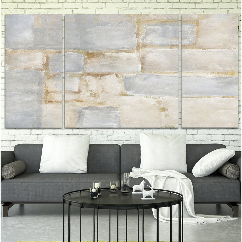 « terrazza i », reproduction d’image multi-pièces de qualité supérieure sur toile, H 32 po x l 64 po x P 1,5 po