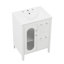 Fabrianna 24'' Single Bathroom Vanity with Solid + Manufactured Wood Top-784391843