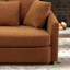 Fauteuil d'appoint moderne en chenille de 56,3 po de largeur avec 5 coussins-1133820577