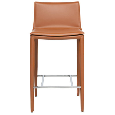 Holleman Leather 25.5" Counter Stool