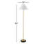 Lampe d'appoint 60 po Ansonia Shorsey
