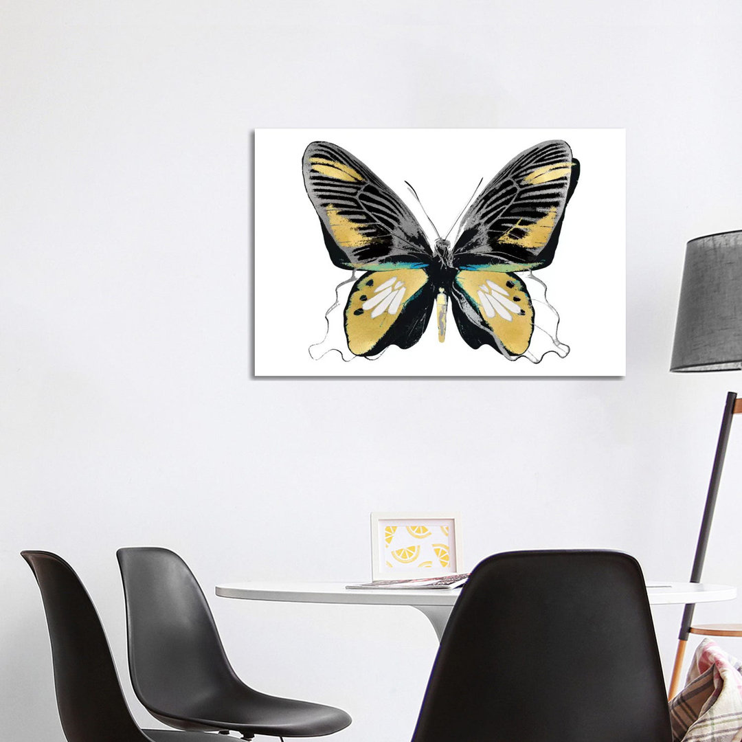 Vibrant Butterfly VI von Julia Bosco - Giclée auf Leinwand ohne Rahmen