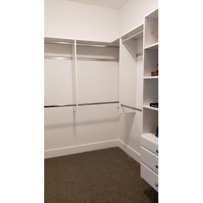 30 Inch Long Steel Oval Closet Rod With Hanging Brackets, Wall Anchors, Screws | Polished Chrome Finish | Complete Installation Kit |  Plastics (2 Pack)