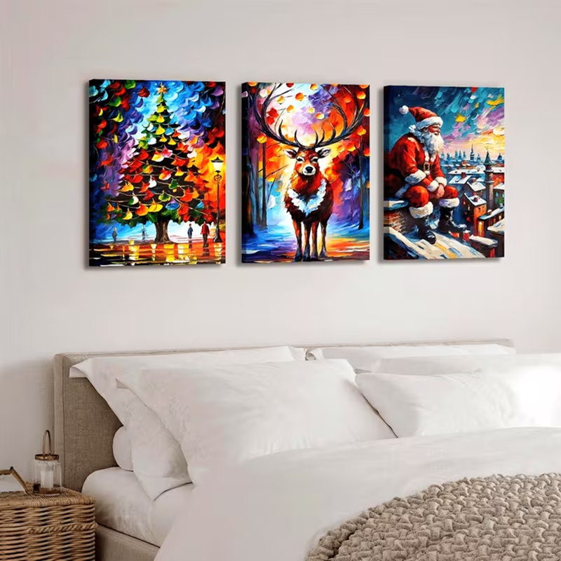3 Piece Wrapped Canvas Print
