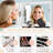 Boush 22'' Wide Free-Standing Jewelry Armoire with Mirror