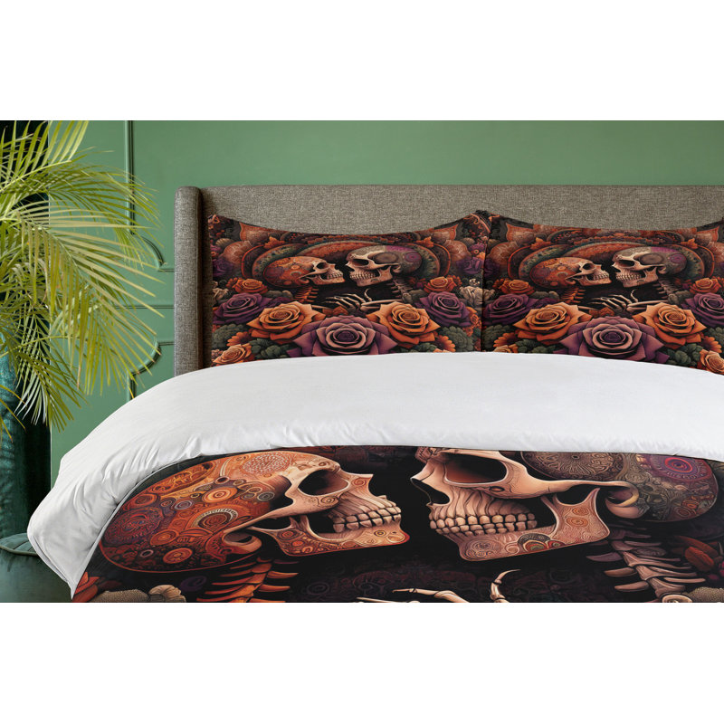 Hippie Duvet Cover, Queen Duvet Cover + 2 Standard Shams