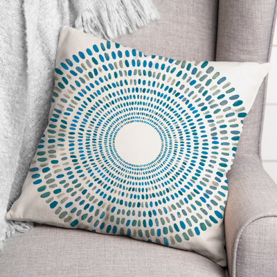Geometric Outdoor Throw Pillow