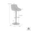 Tabouret de bar rotatif Jamiya Priya