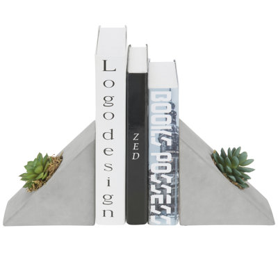 Concrete / Cement Non-Skid Bookends
