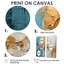 Transcendent Textures I - Large Collages abstraits sur toile, art mural 2 panneaux-527660825-527660816-527660822